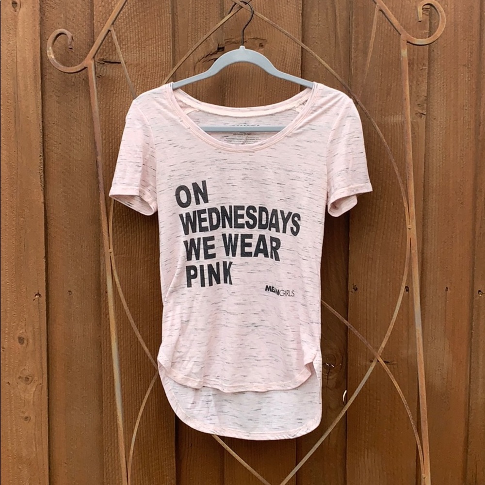 “On Wednesday’s We Wear Pink” Graphic Tee